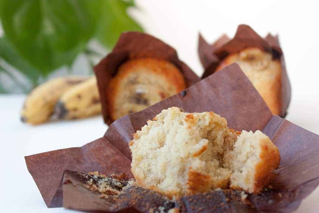 Muffins de platano