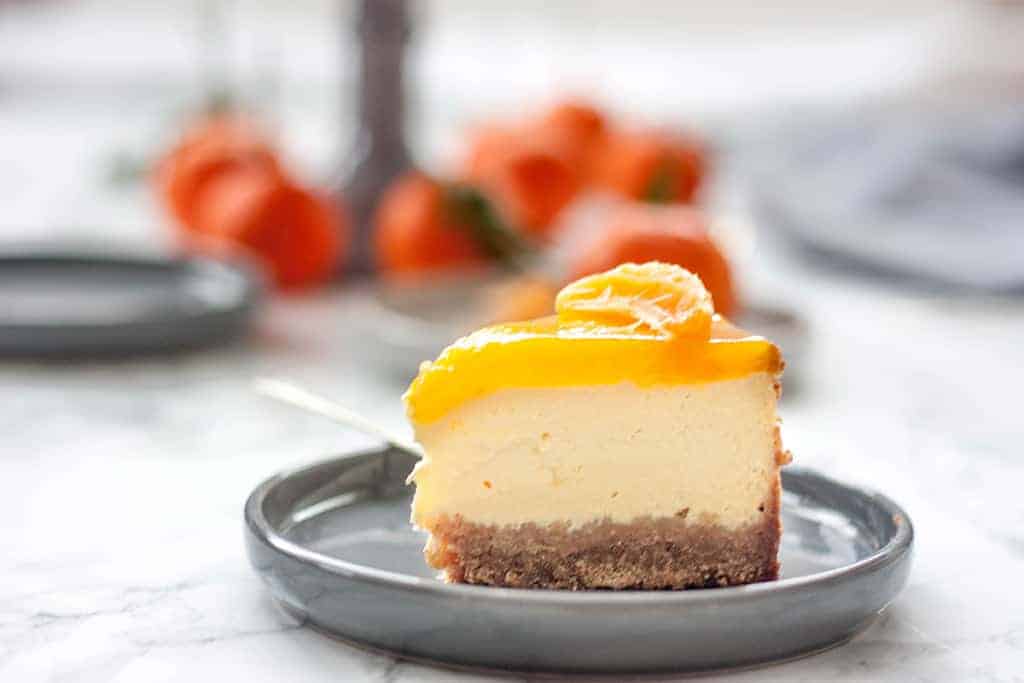 como hacer cheesecake mandarina