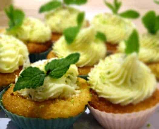 Cupcakes de Mojito