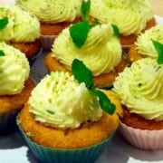 cupcakes de mojito