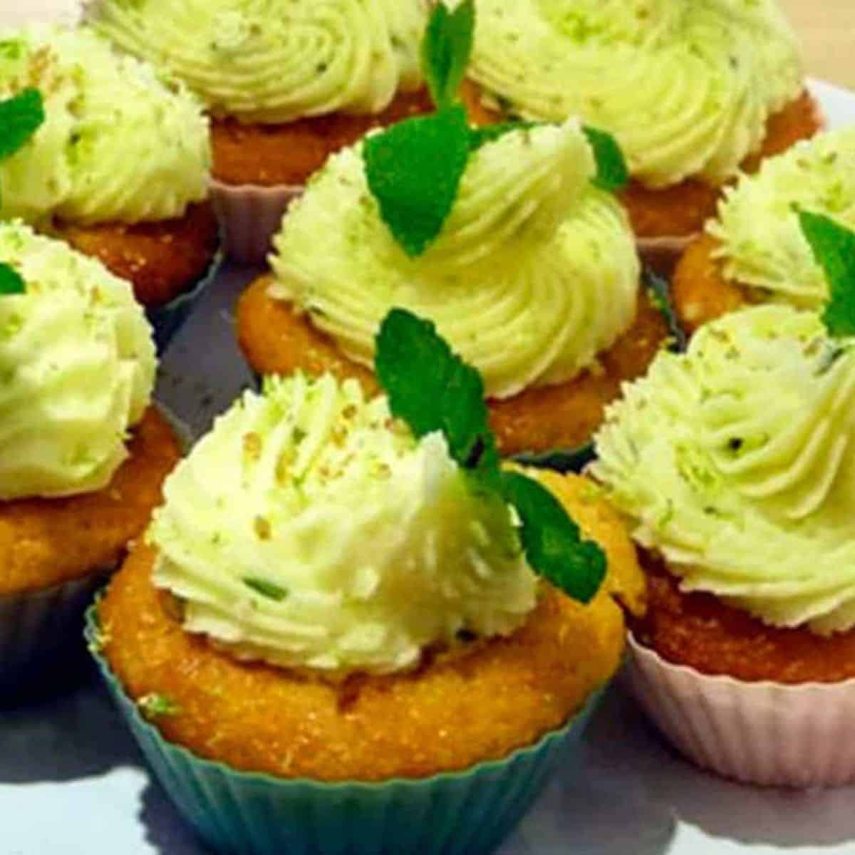cupcakes de mojito