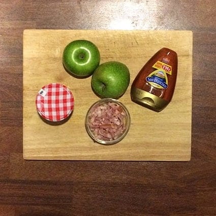 Ingredientes de la tartaleta de arándanos