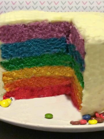 tarta arcoiris lacasitos