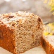 bizcocho de plátano sin gluten