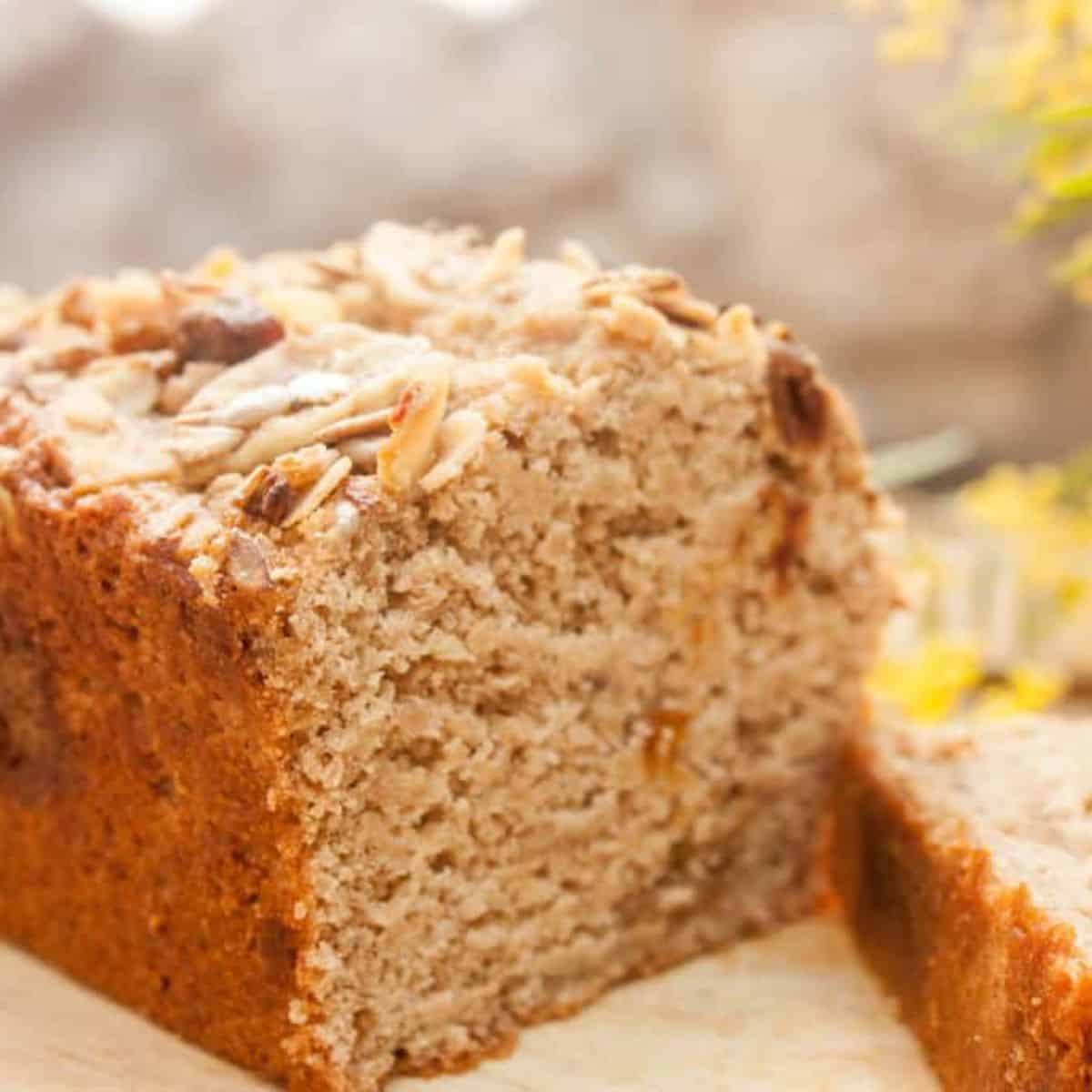 bizcocho de plátano sin gluten