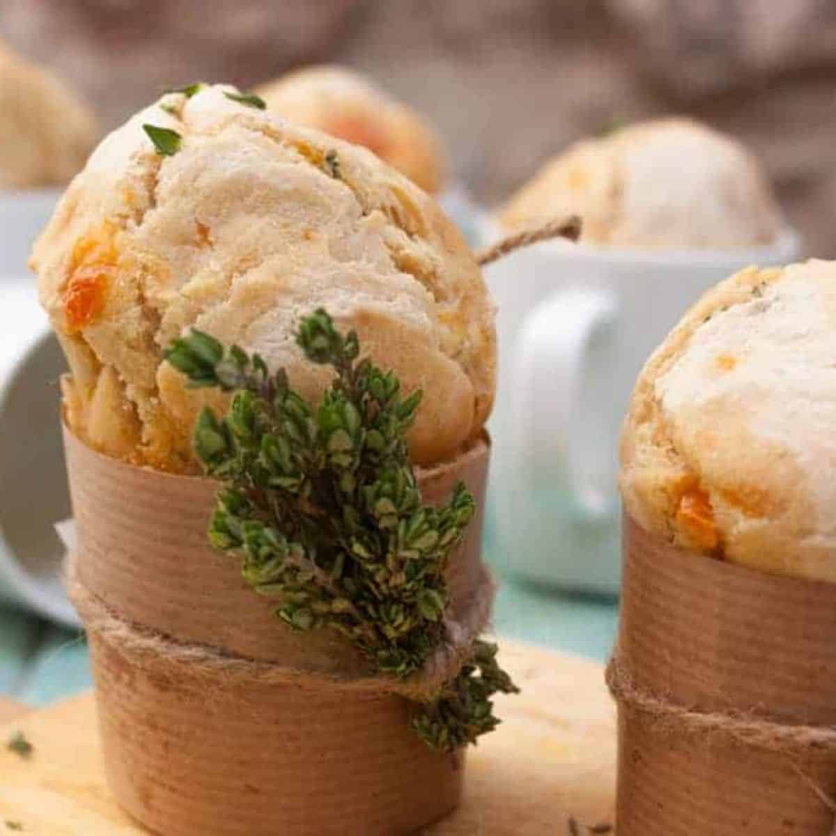 Pan con queso cheddar