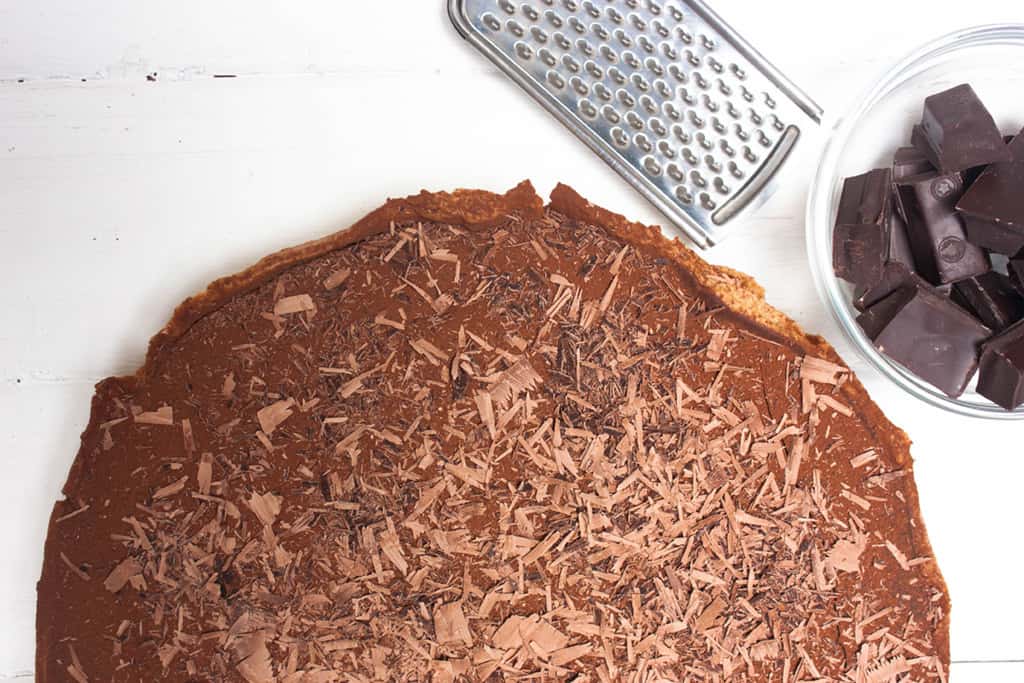 Tarta de chocolate con nueces