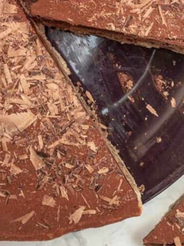 tarta chocolate y nueces