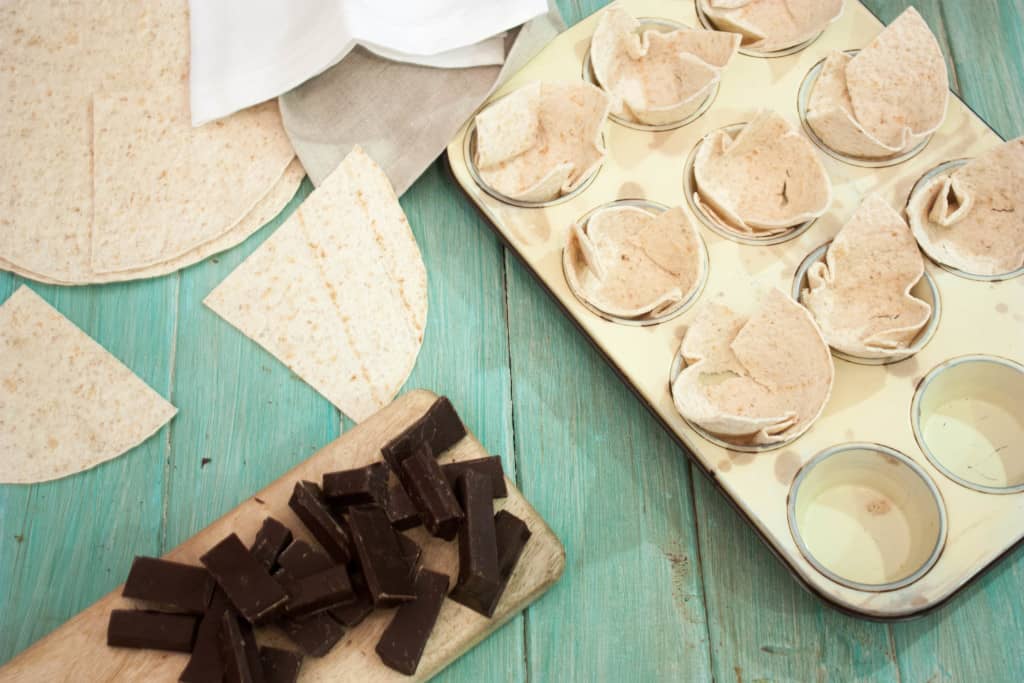 Tartaletas chocolate