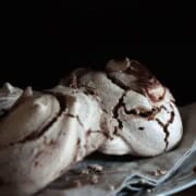 Merengue de chocolate receta
