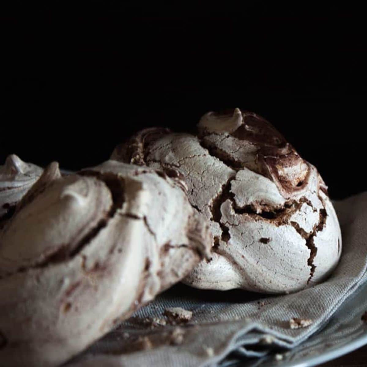 Merengue de chocolate receta
