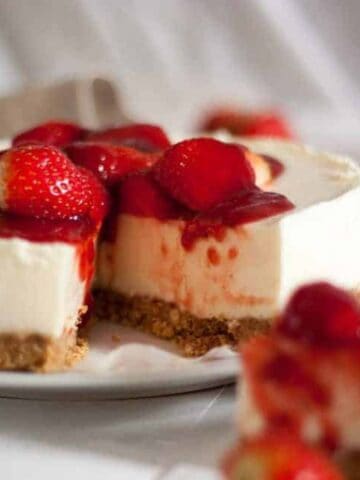 tarta de queso y chocolate blanco