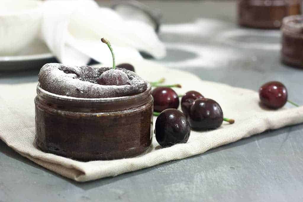 Clafoutis de chocolate