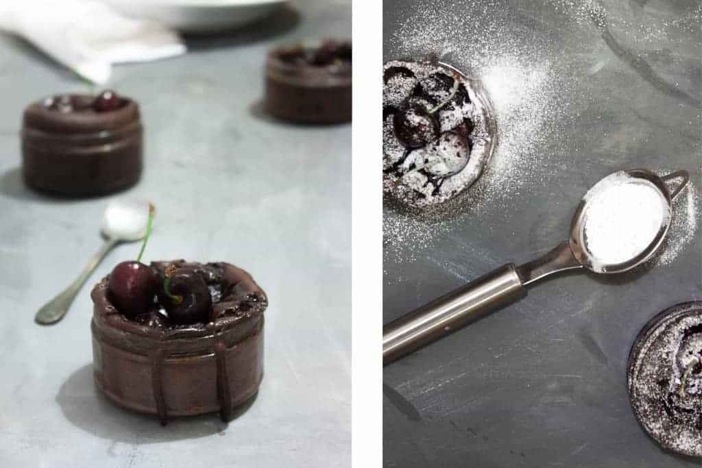Receta clafoutis de chocolate