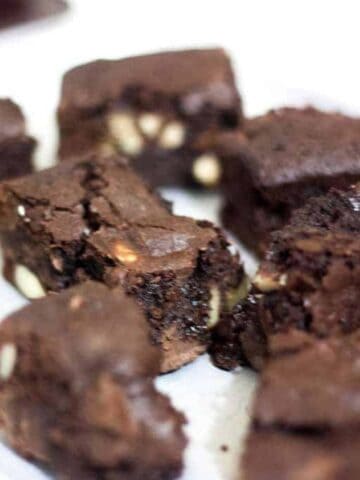 receta brownie con nueces