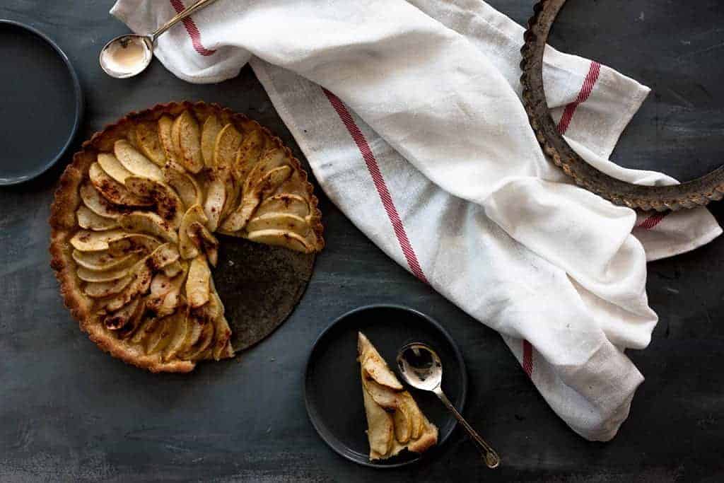 Tarta de manzana rapida