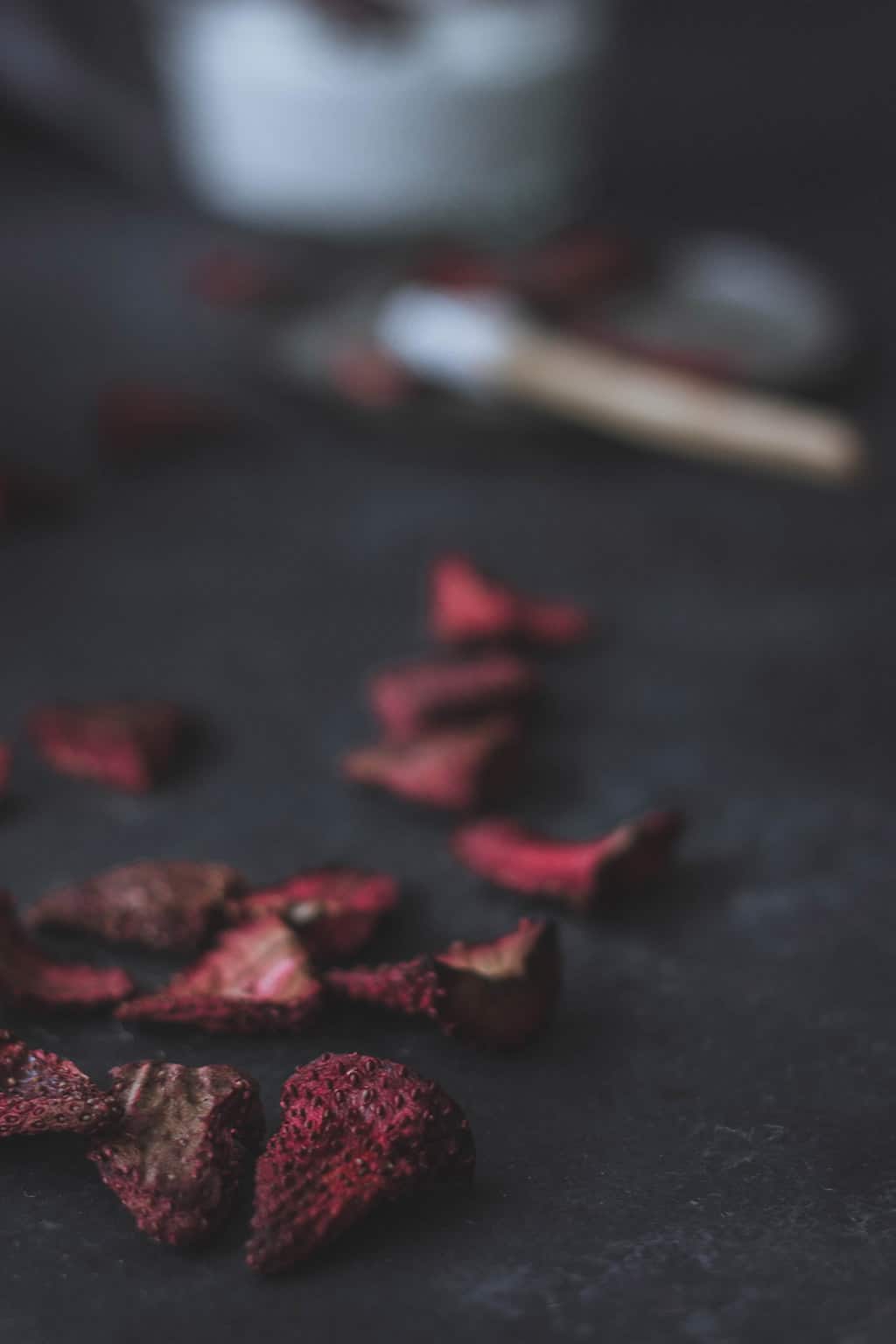 fresas deshidratadas