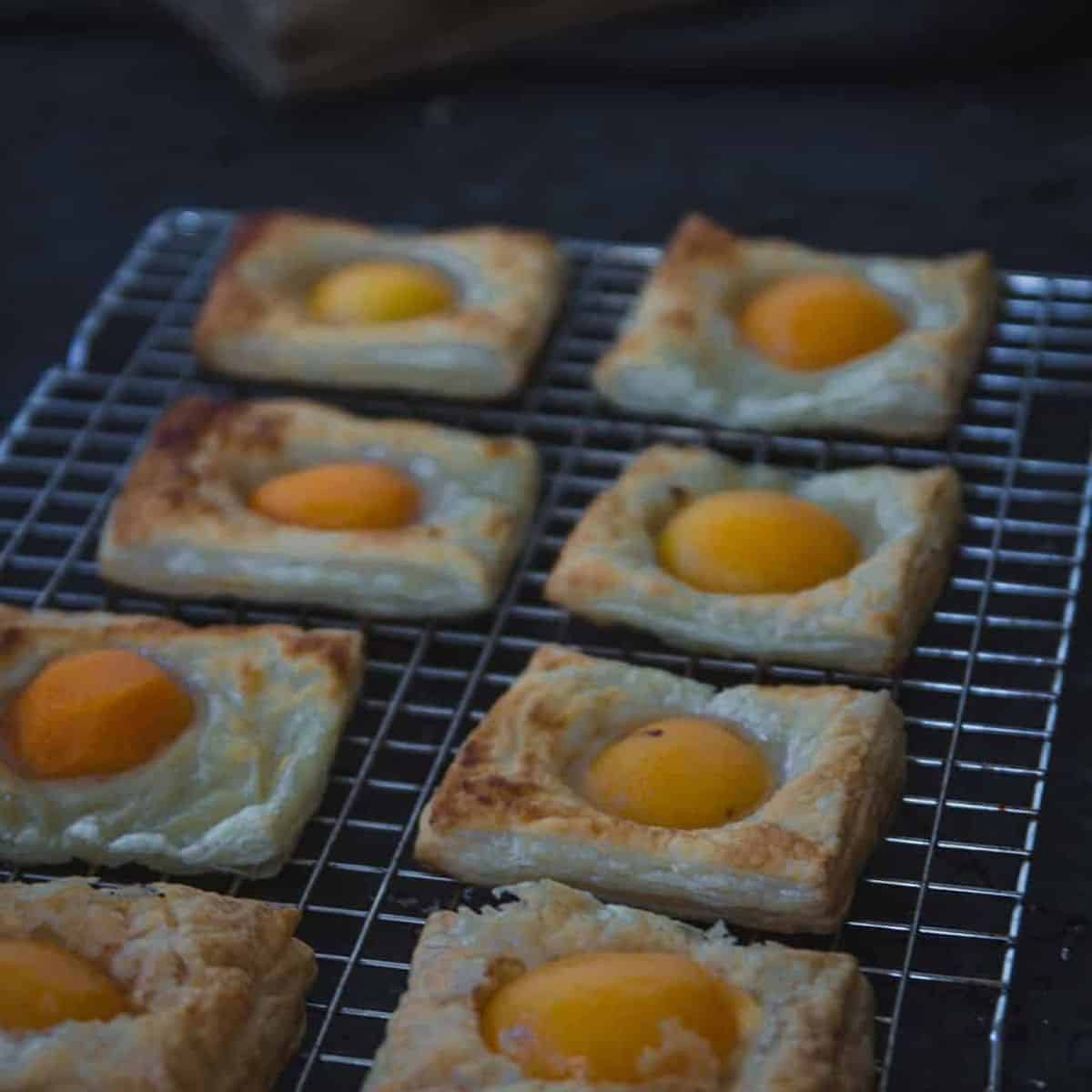 Tartaleta de albaricoque