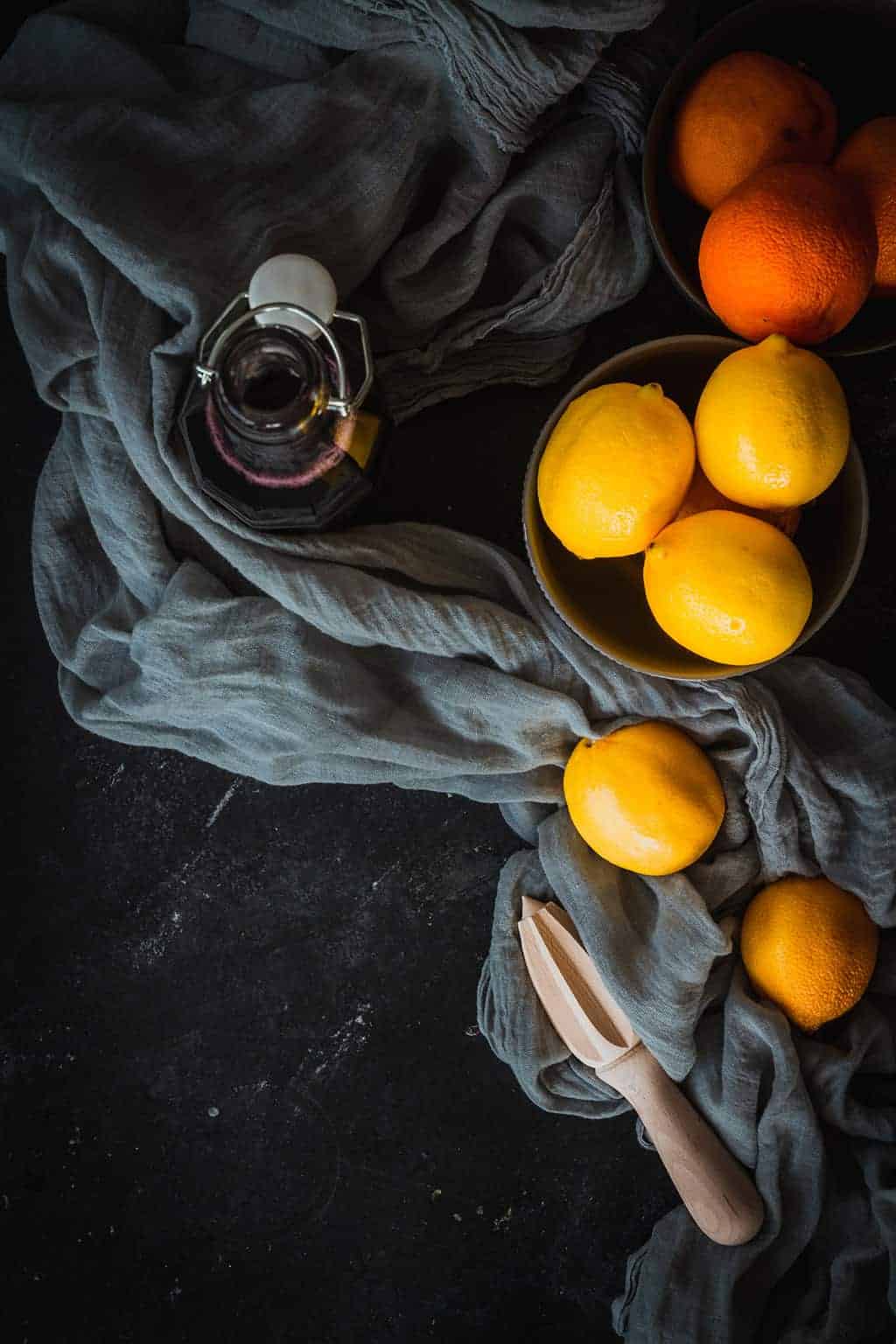 zumo de naranja y limon
