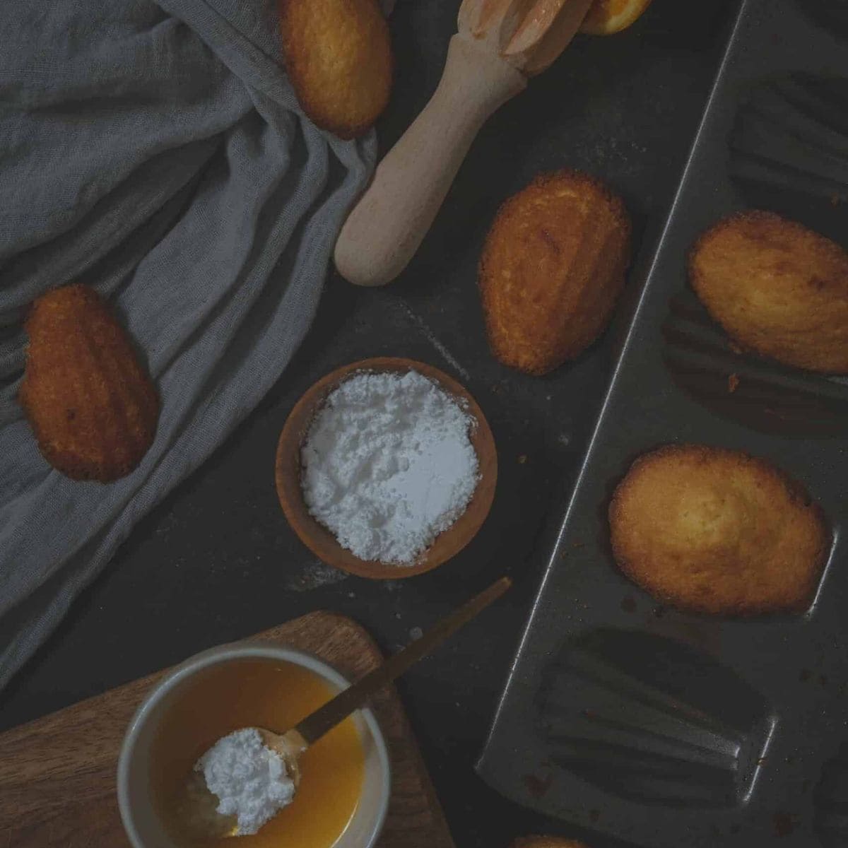 Madeleines de naranja