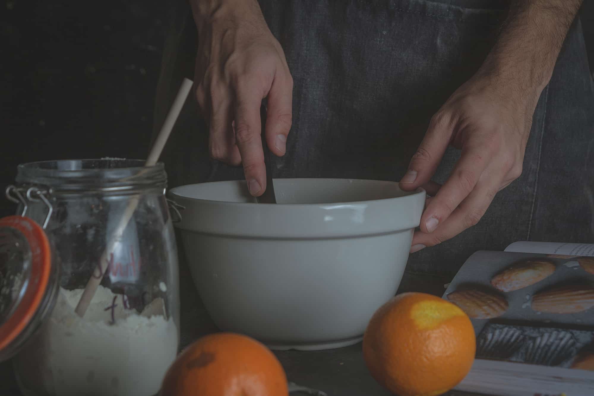 how to make orange madeleine