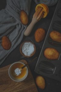 receta de madeleines