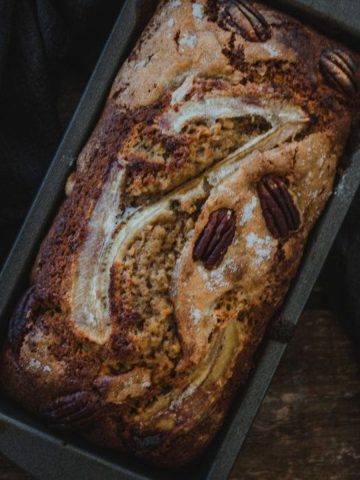 banana bread esponjoso