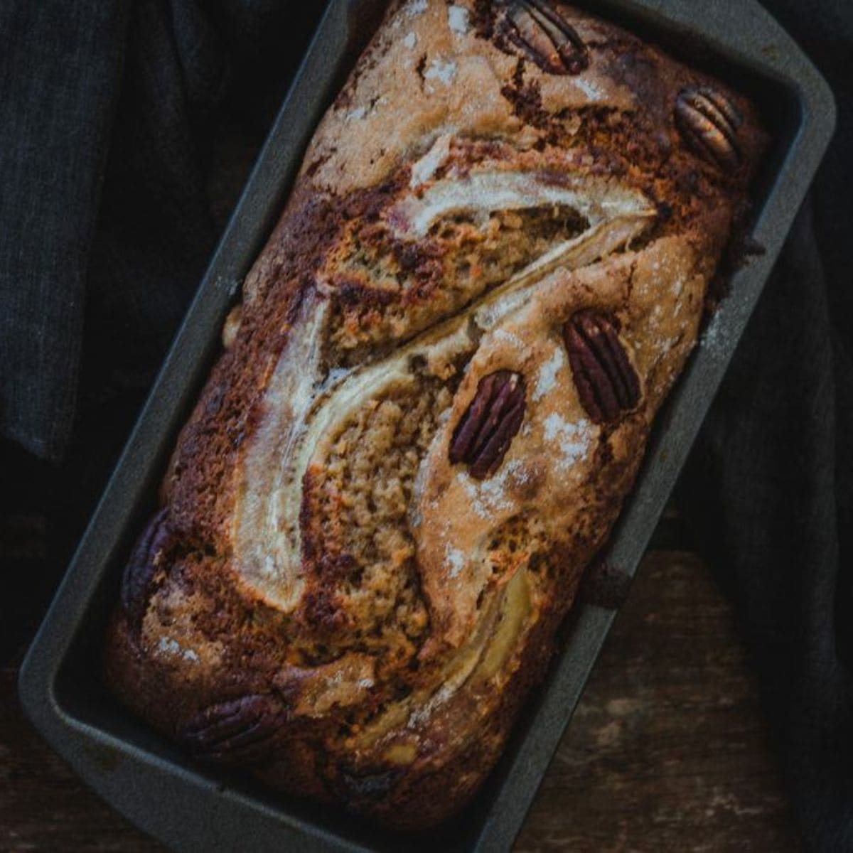 banana bread esponjoso