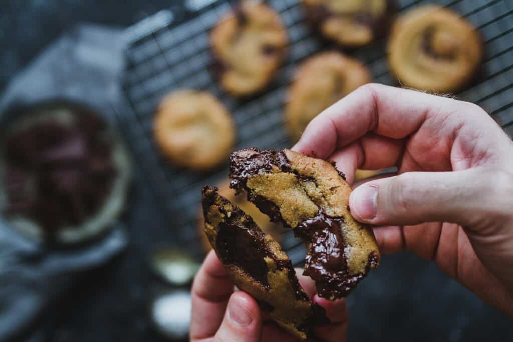 receta perfecta cookies de chocolate