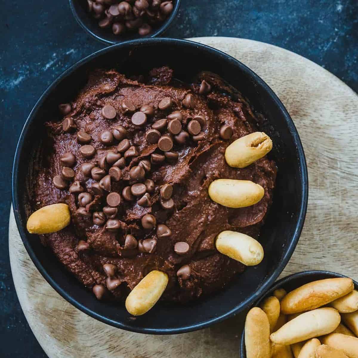 Hummus de chocolate