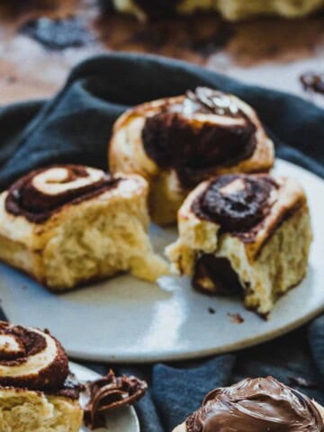 Rollos de chocolate receta