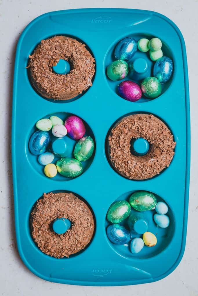 Como hacer donuts al horno para Pascua