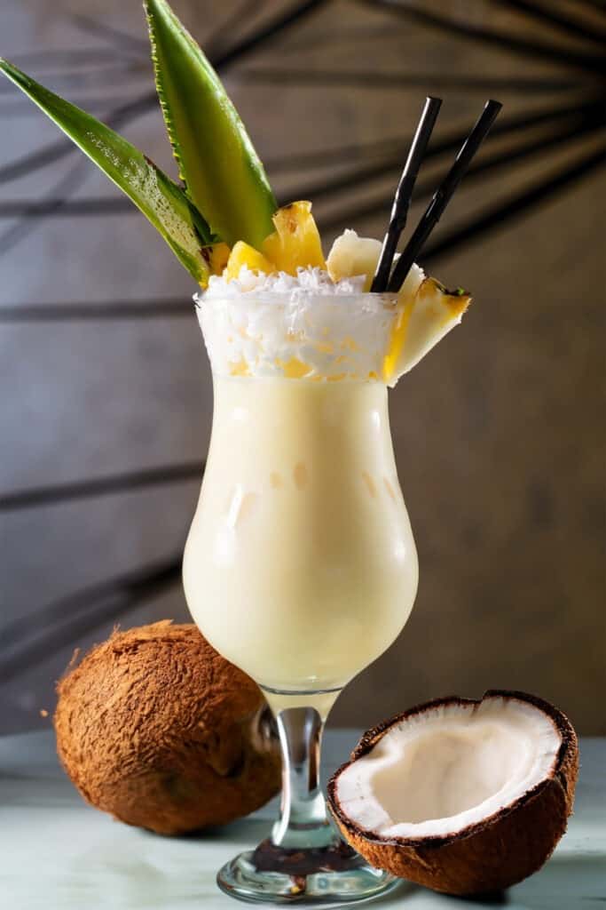 Piña colada sin alcohol