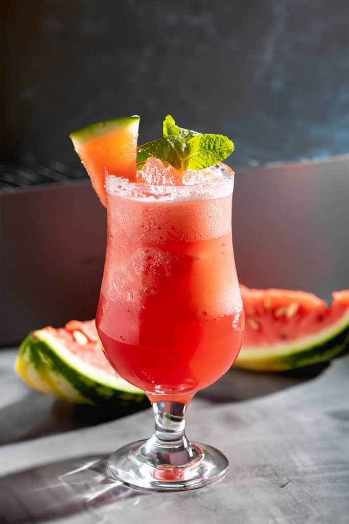 Mocktail, receta de bebida de sandía sin alcohol