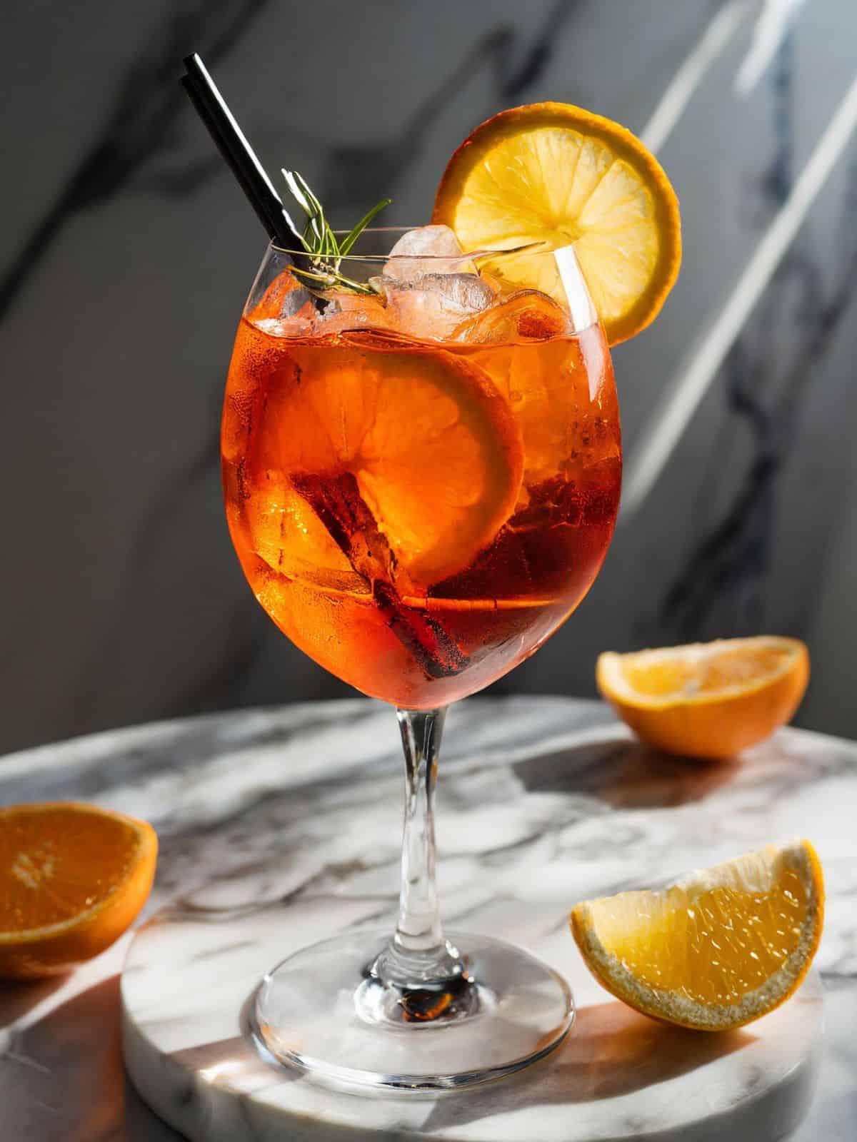 como preparar Aperol Spritz