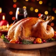 pollo de acción de gracias