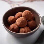 receta de trufas de chocolate