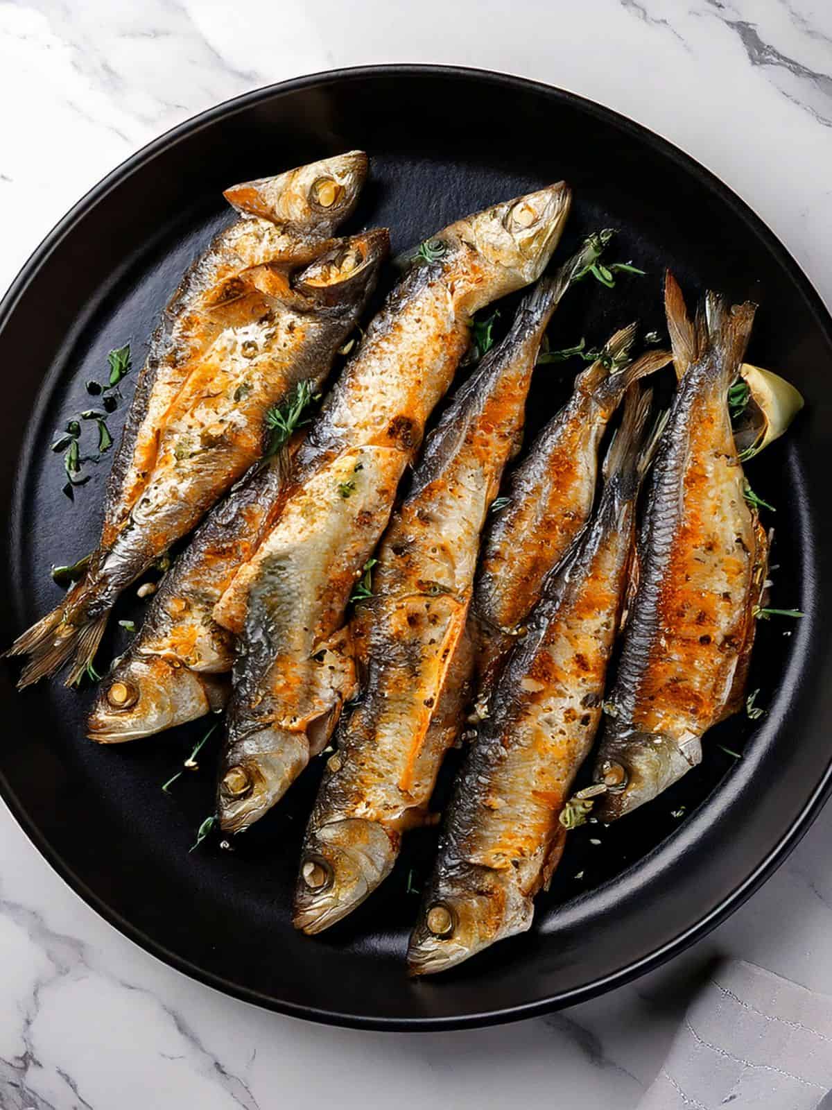 sardinas en airfryer