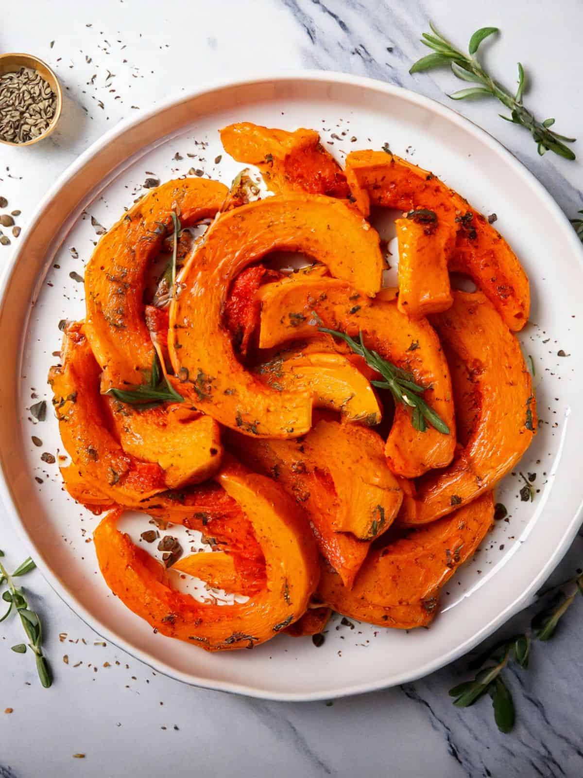 receta calabaza en airfryer