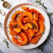calabaza en freidora de aire