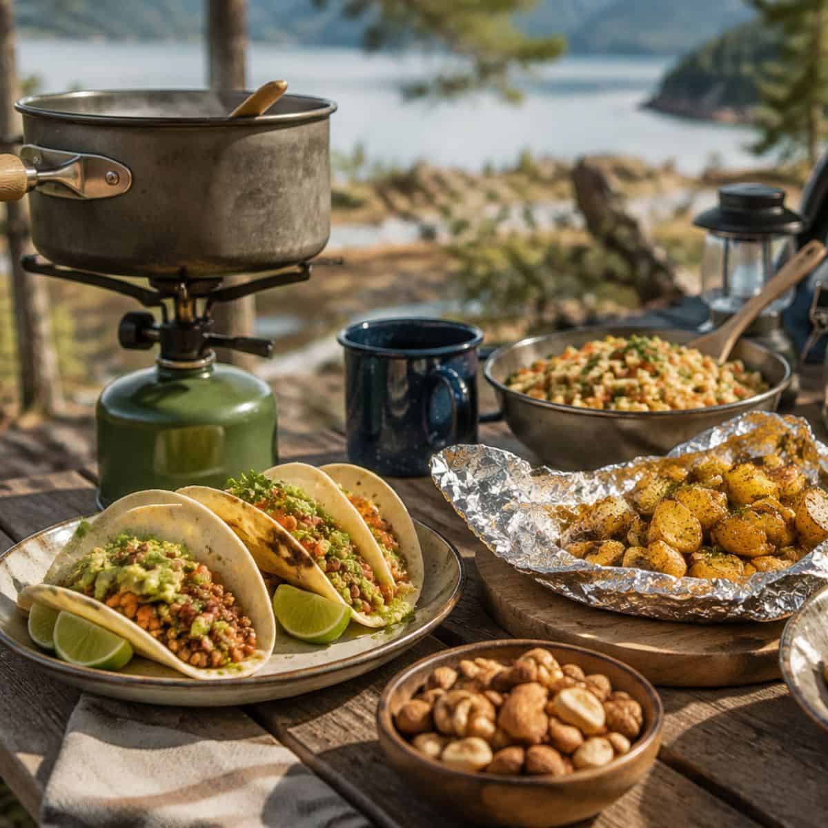 comida para camping