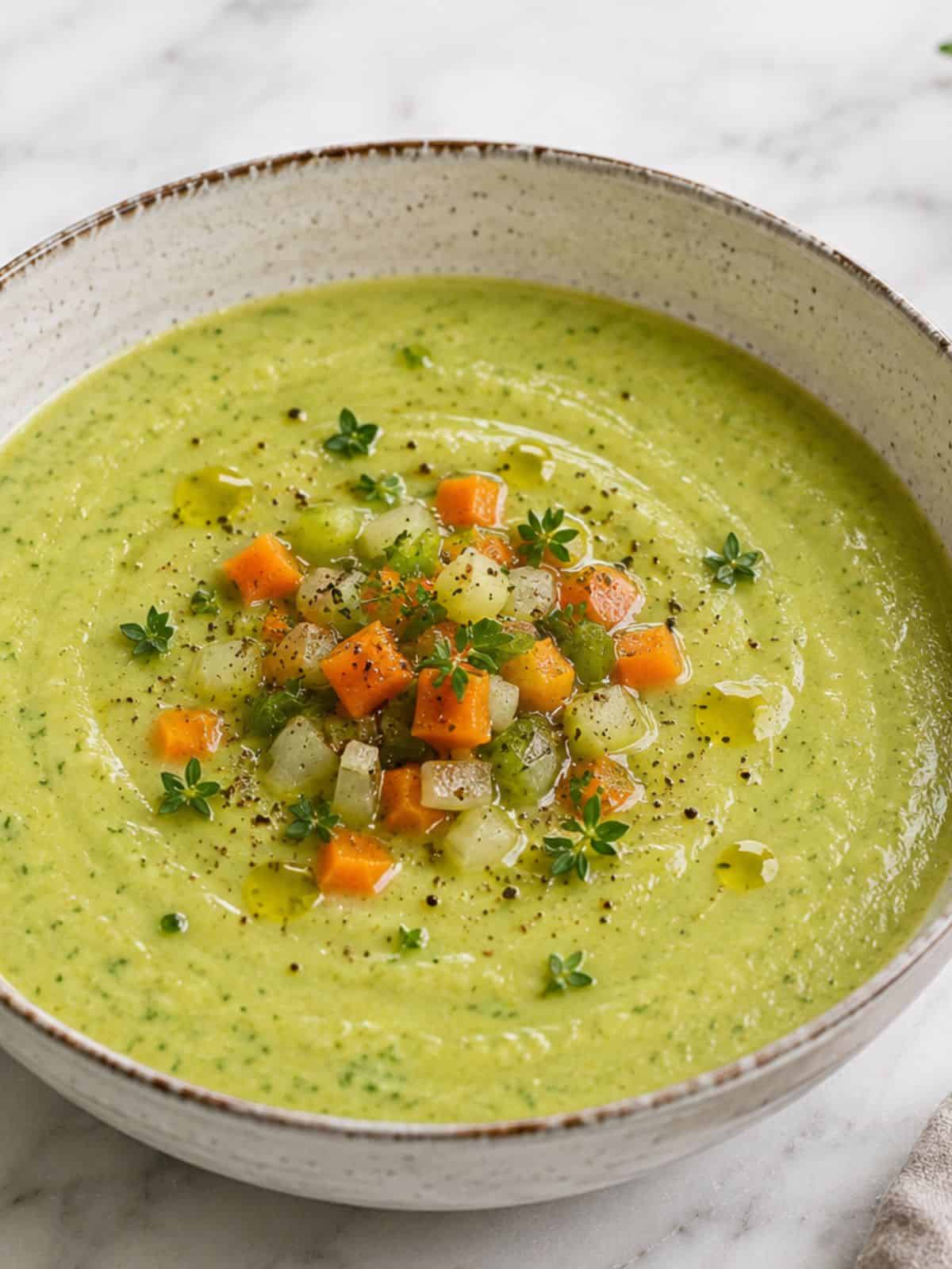 crema de verduras