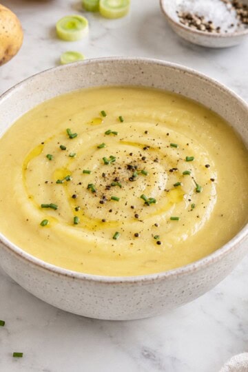 receta de crema de patata