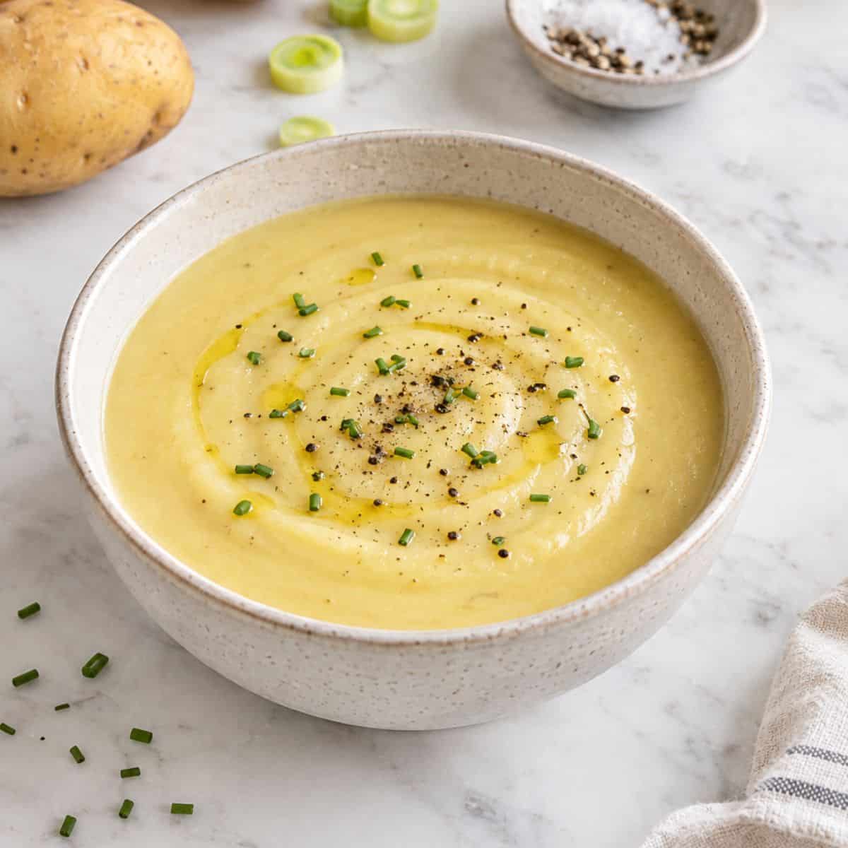 receta de crema de patata