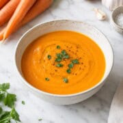 receta de crema de zanahoria